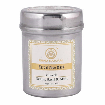 Khadi Natural Neem Basil & Mint Herbal Face Mask