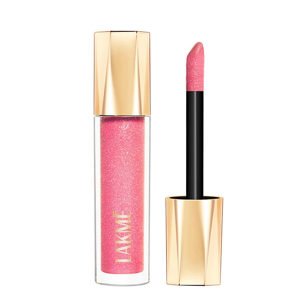 Lakme Glitterati Lip Glaze - Pink Champagne