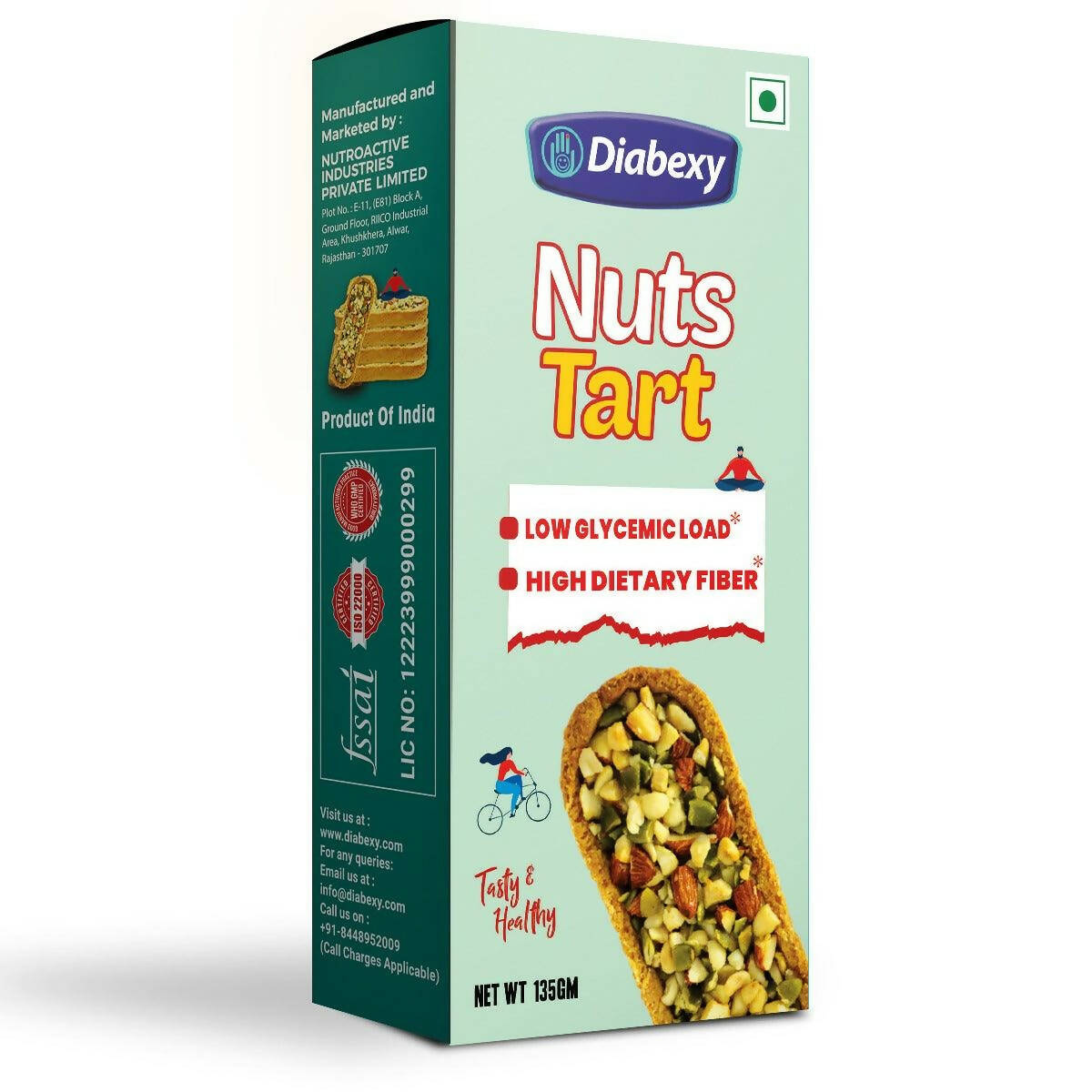 Diabexy Nuts Tart