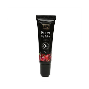 Tru Hair & Skin Berry Lip Balm With SPF 15