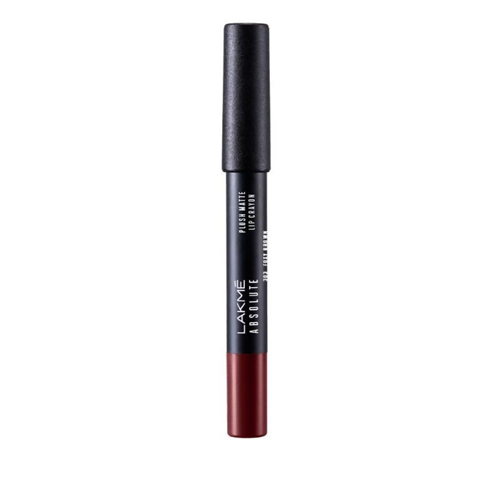 Lakme Absolute Plush Matte Lip Crayon - 303 Foxy Brown