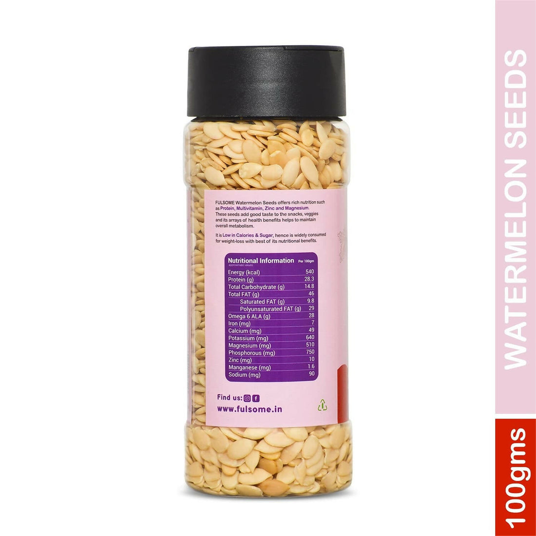 Fulsome Raw Watermelon Seeds