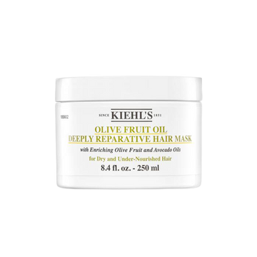 Kiehl's Olive Fruit Oil Deeply Repairative Hair Pak For Dry & Damaged Hair, Restores Shine, With Avocado Oil & Lemon