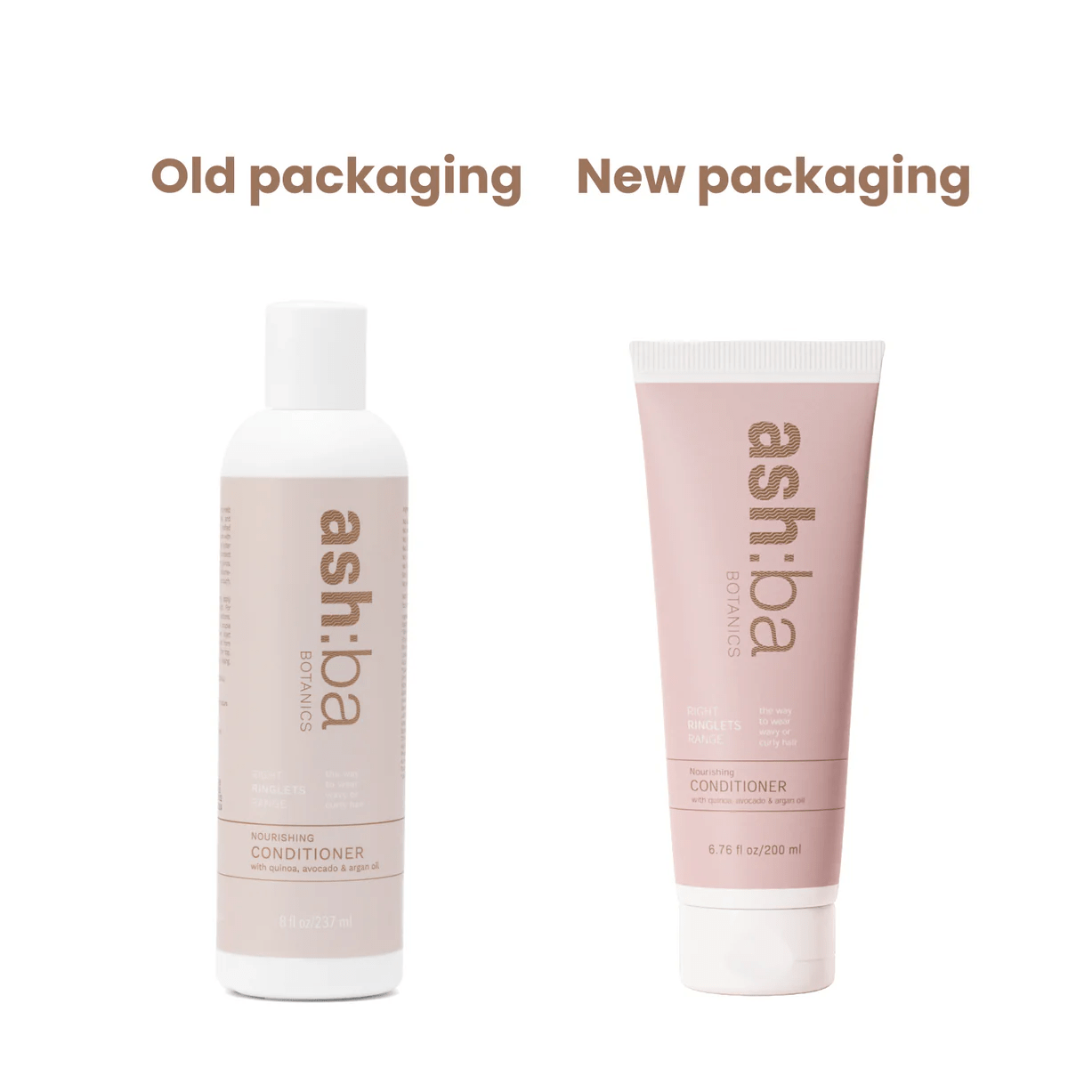 Ashba Botanics Nourishing Conditioner with Organic Argan Oil, Shea Butter & Avocado Oil