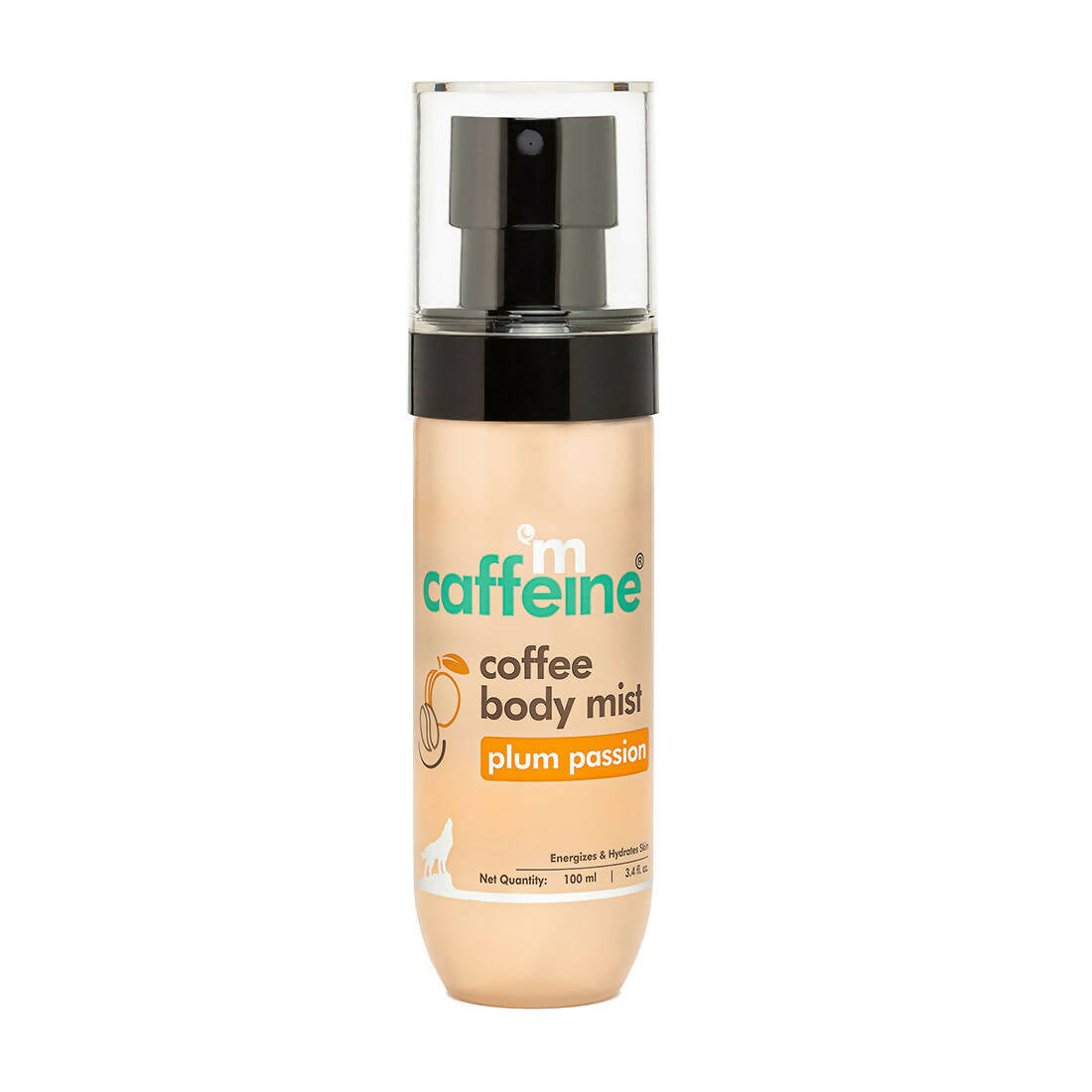 mCaffeine Plum Passion Energizing Coffee Body Mist