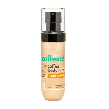 mCaffeine Plum Passion Energizing Coffee Body Mist
