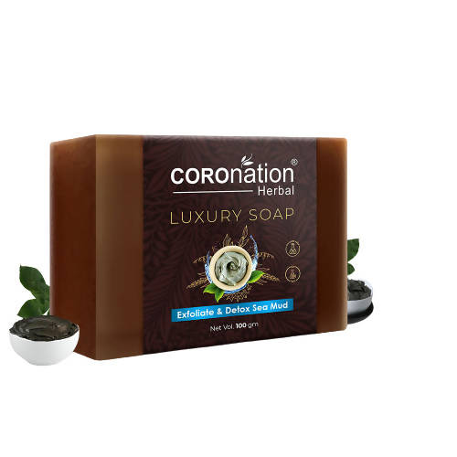 Coronation Herbal Exfoliate & Detox Dead Sea Mud Luxury Soap