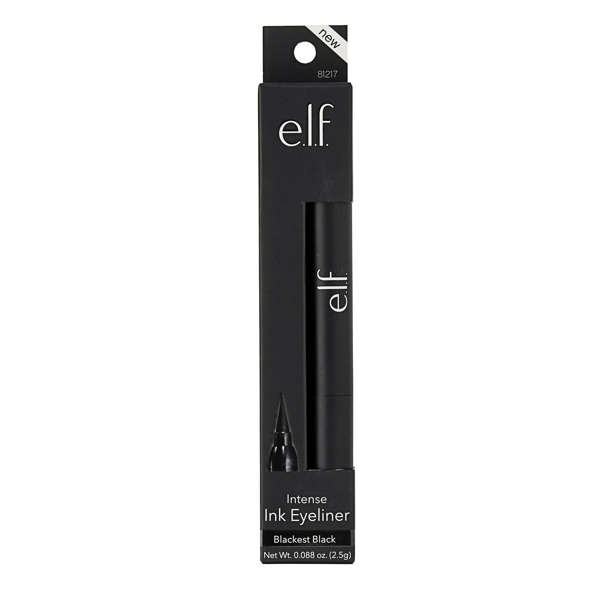 e.l.f. Cosmetics Intense Ink Eyeliner - Blackest Black