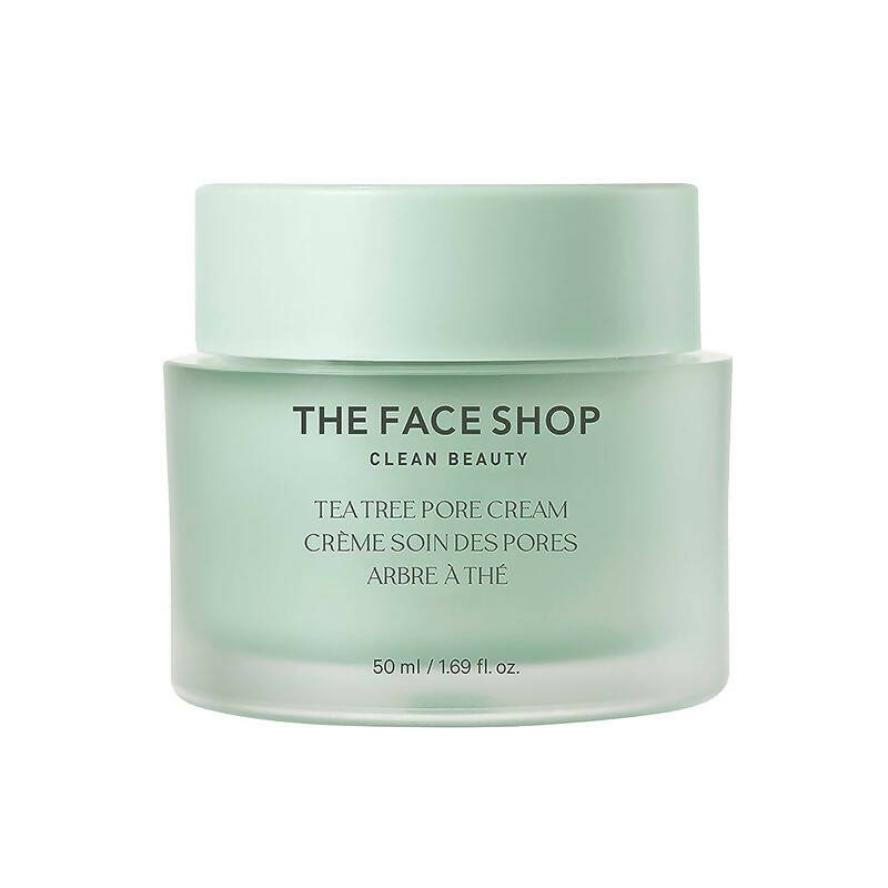 The Face Shop Tea Tree Pore Cream For Oily & Acne Prone Skin - Korean Skincare