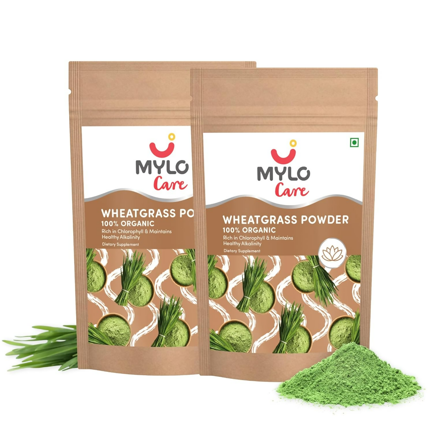Mylo Care 100% Natural Wheatgrass Powder