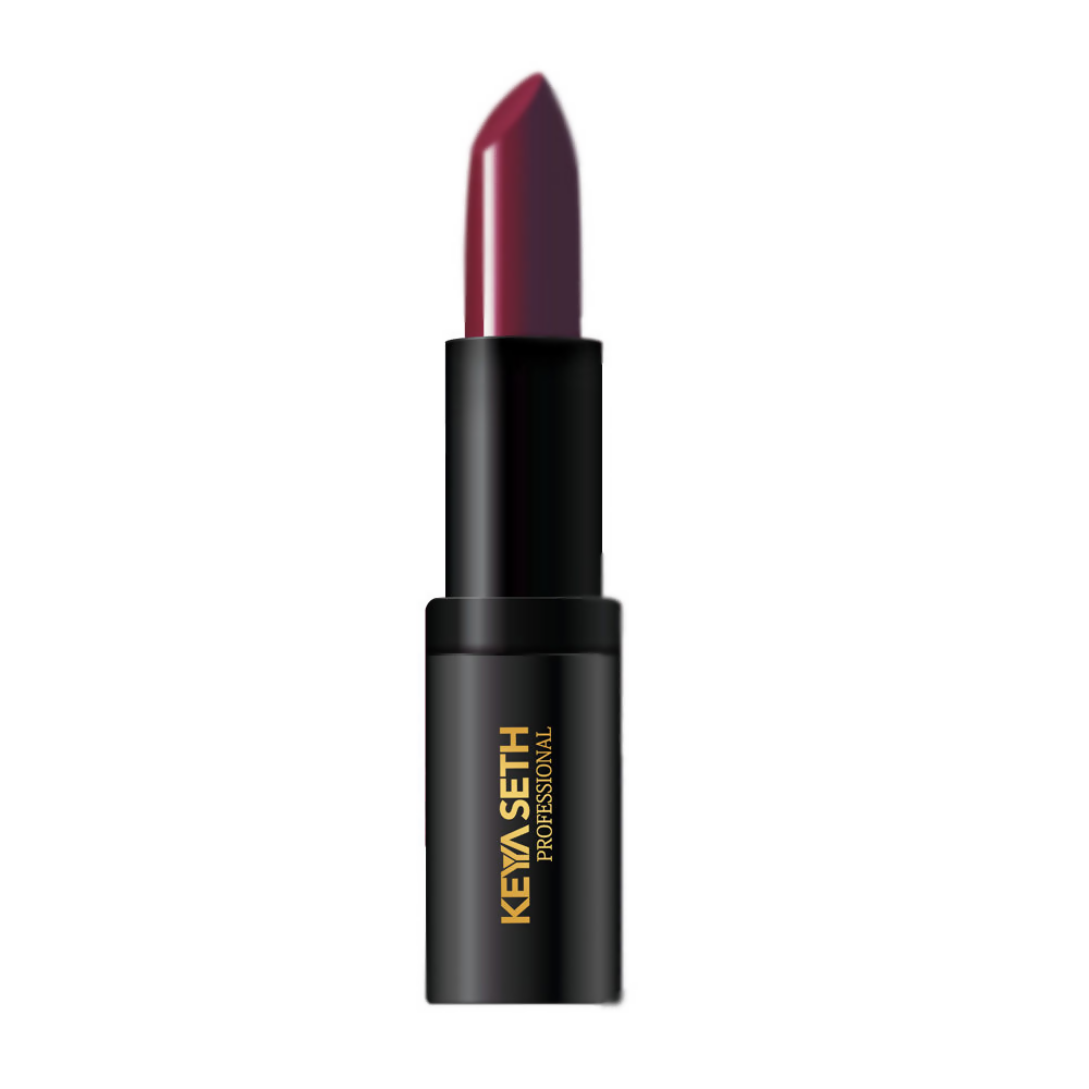 Keya Seth Aromatherapy Professional Matte Lipstick - Dark Deep Purple Plum