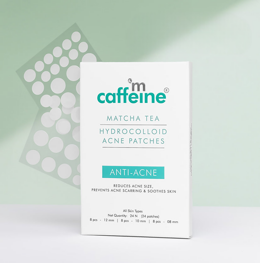 mCaffeine Matcha Tea Hydrocolloid Acne Patches