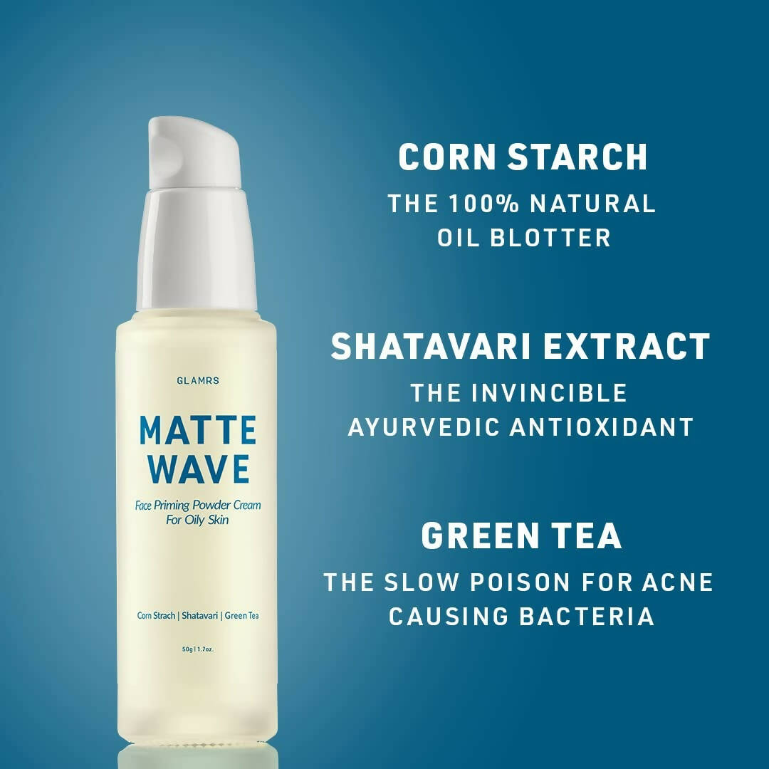 Glamrs Matte Wave - Face Priming Powder Cream