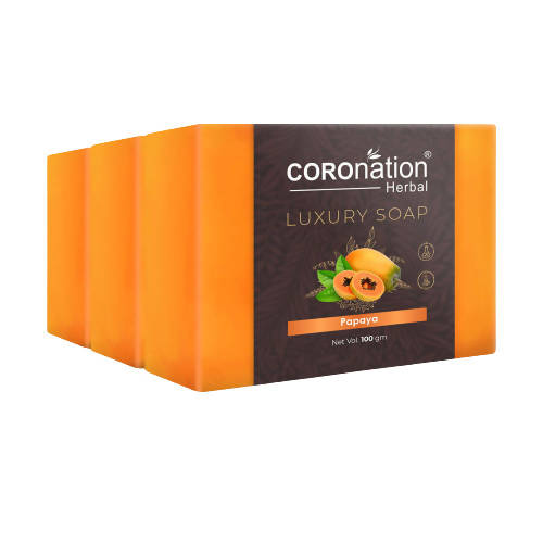 Coronation Herbal Papaya Luxury Soap