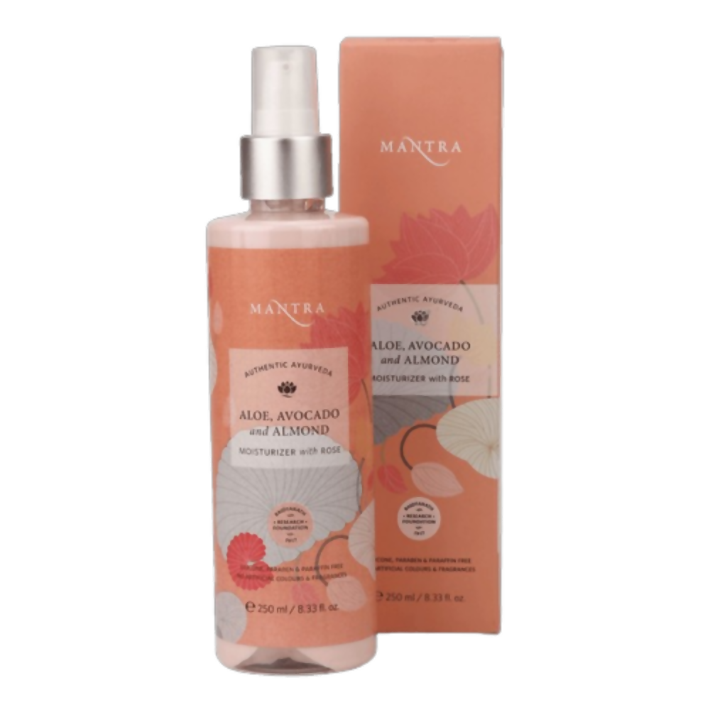 Mantra Herbal Aloe, Avocado And Almond Moisturiser With Rose