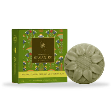 Organiko Rejuvenating Tea Tree and Mint Toning Soap