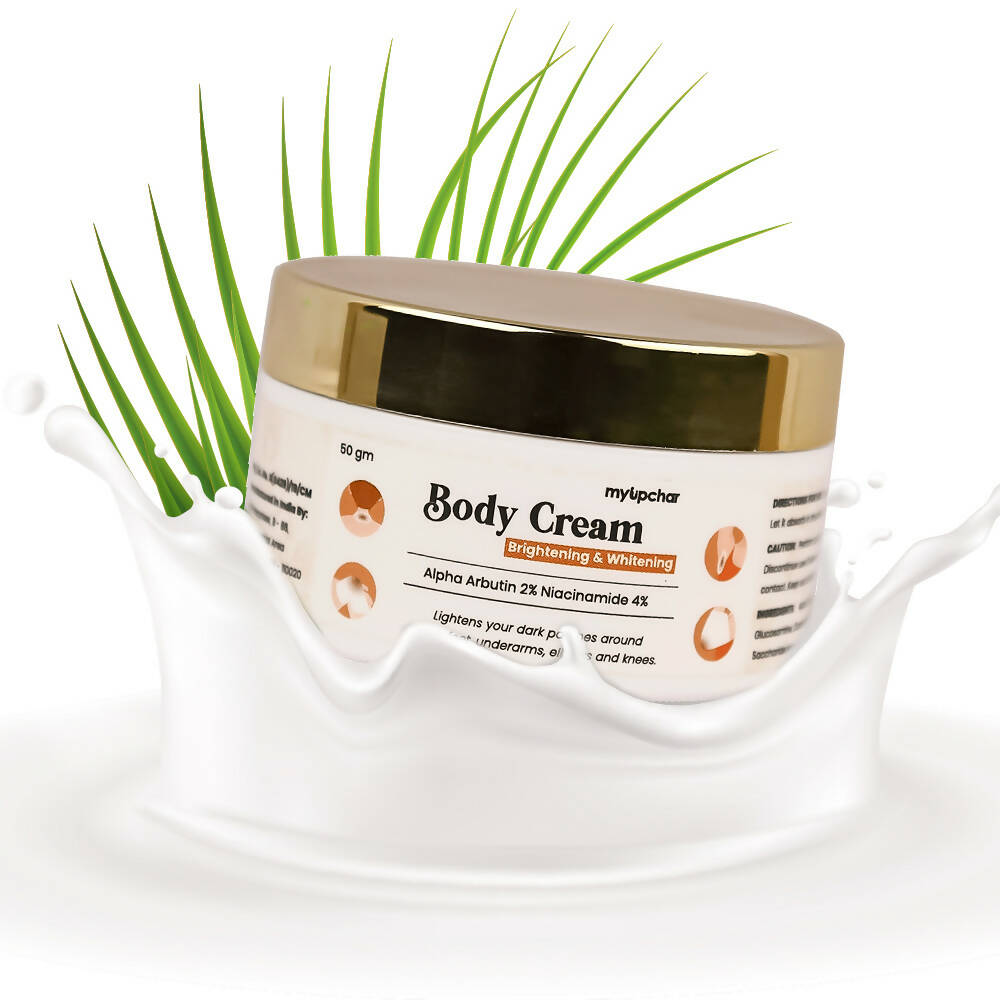myUpchar Ayurveda Body Cream for Instant Brightening + SPF 20