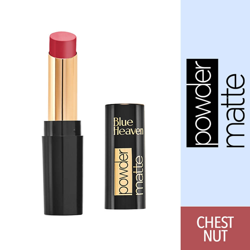 Blue Heaven Powder Matte Lipstick Chest Nut
