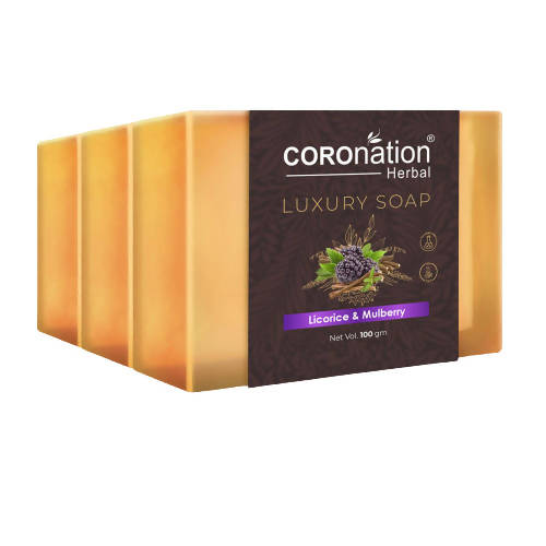 Coronation Herbal Licorice & Mulberry Luxury Soap