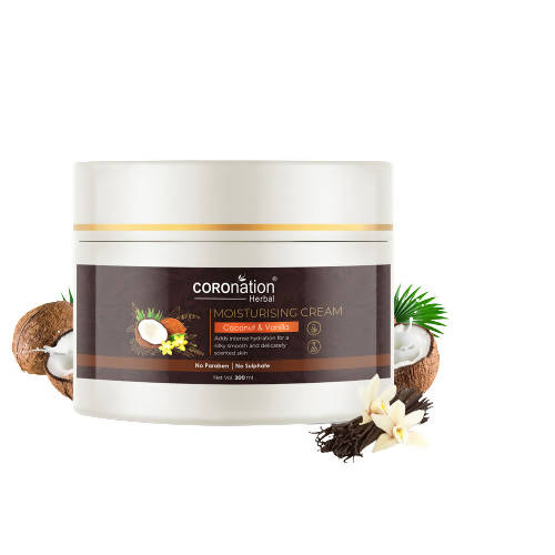 Coronation Herbal Coconut and Vanilla Moisturizing Cream