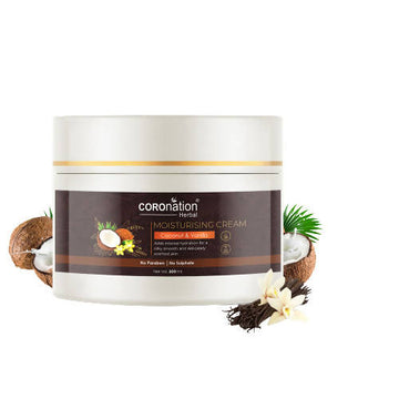 Coronation Herbal Coconut and Vanilla Moisturizing Cream