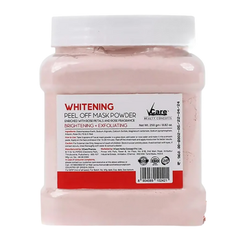VCare Skin Whitening Rose Peel Off Mask Powder