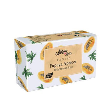 Mirah Belle Papaya Apricot Brightening Soap