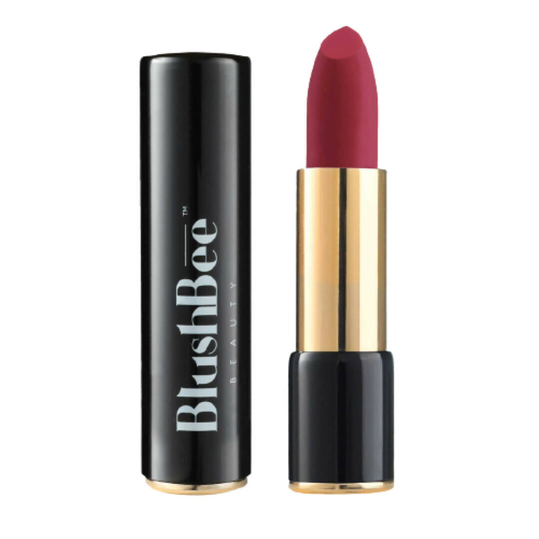BlushBee Organic Beauty Lip Nourishing Vegan Lipstick - Deep Hue Maroon