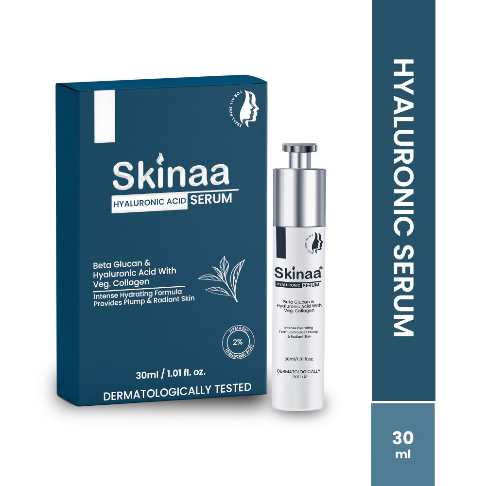 Skinaa Hyaluronic Acid Serum With Beta Glucan For Deep Hydration And Skin Nourishment