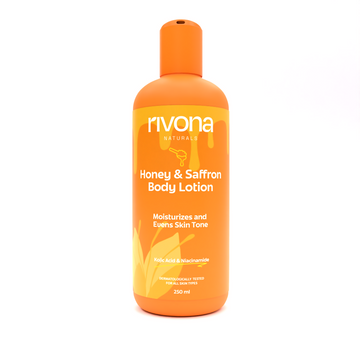 Rivona Naturals Honey & Saffron Lotion