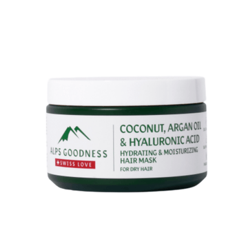 Alps Goodness Coconut Milk, Argan Oil and Hyaluronic Acid Hydrating and Nourishing Hair Mask
