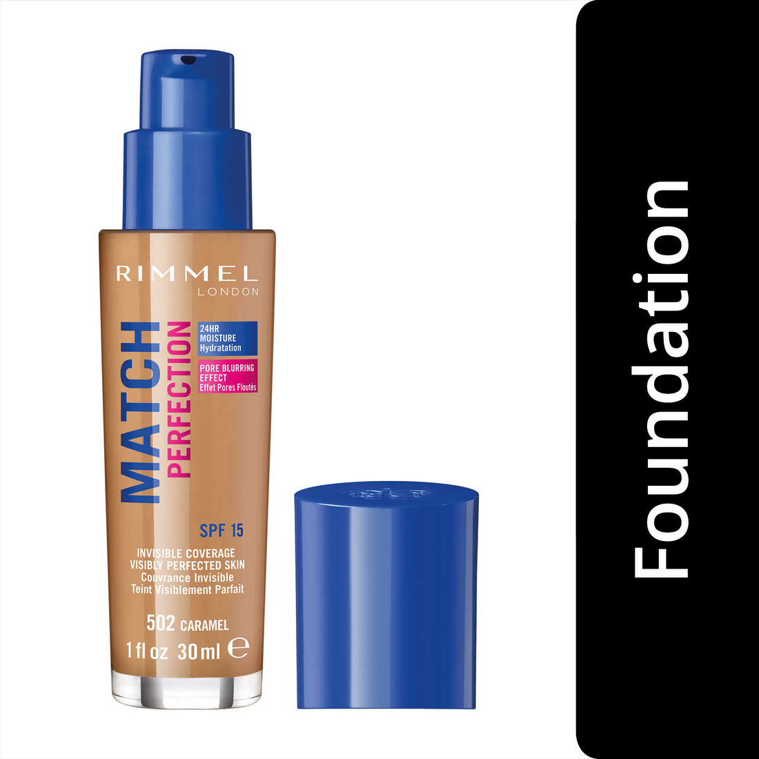 Rimmel London Match Perfection Foundation SPF 15 Caramel