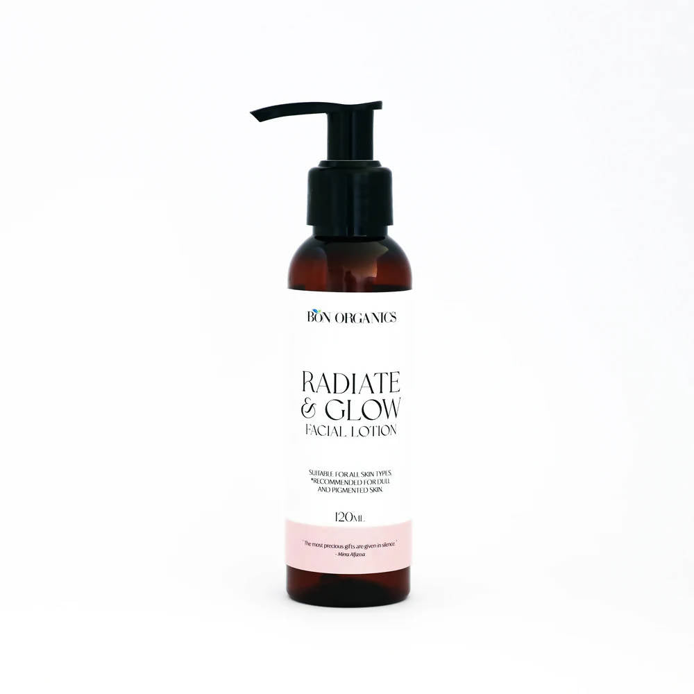 Bon Organics Radiate & Glow Facial Lotion