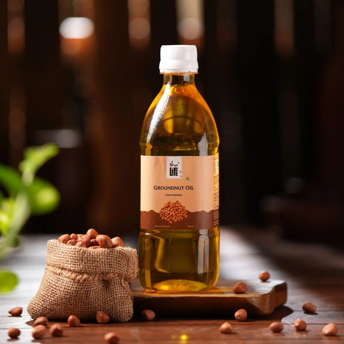 Isha Life Natural Cold pressed Groundnut Oil