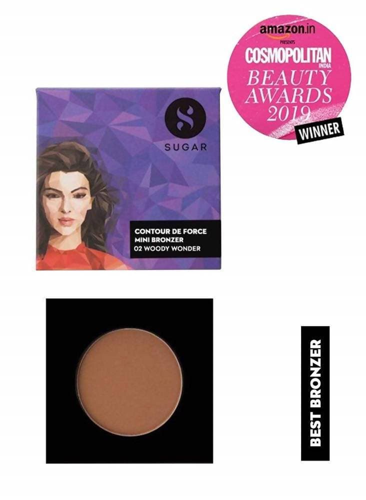 Sugar Contour De Force Mini Bronzer - Taupe Topper