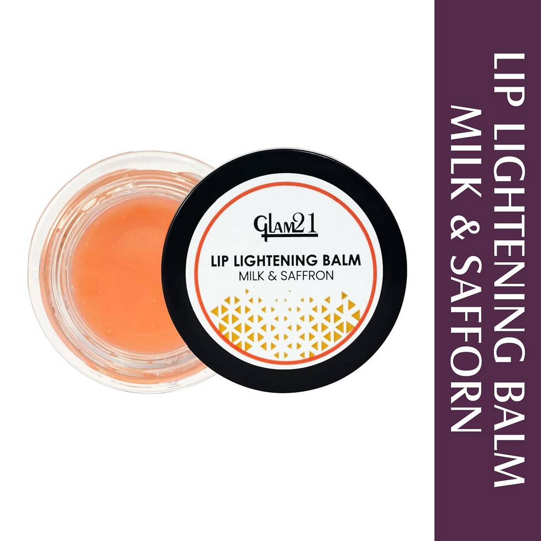 Glam21 Lip Balm In Milk & Saffron Flavour