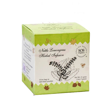 SOS Organics Nettle Lemongrass Herbal Infusion