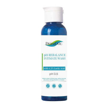 Dermdoc pH Rebalance Intimate Wash with 1.2% Lactic Acid