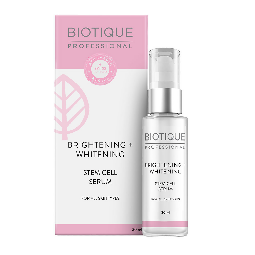 Biotique Professional Brightening + Whitening Stem Cell Serum