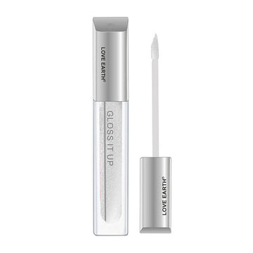 Love Earth Lip Gloss - Love Magnet (Silver Glitter)