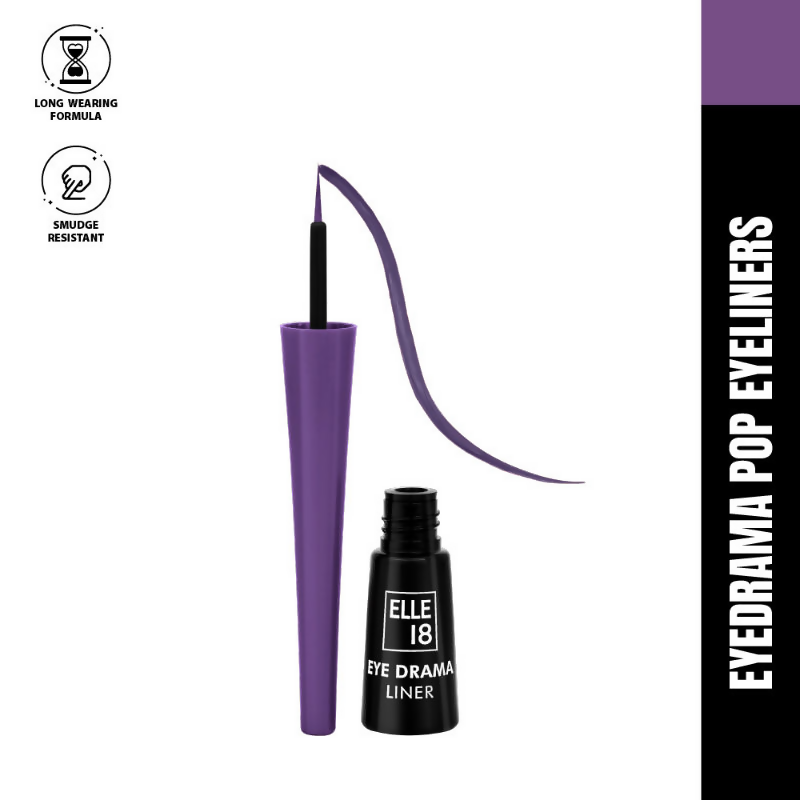 Elle 18 Eye Drama Liner - Violet
