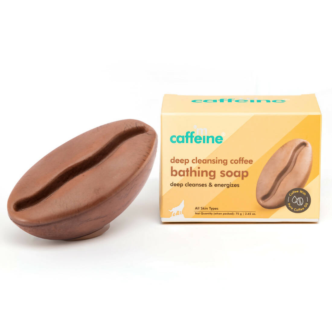 mCaffeine Deep Cleansing Coffee Bathing Bar