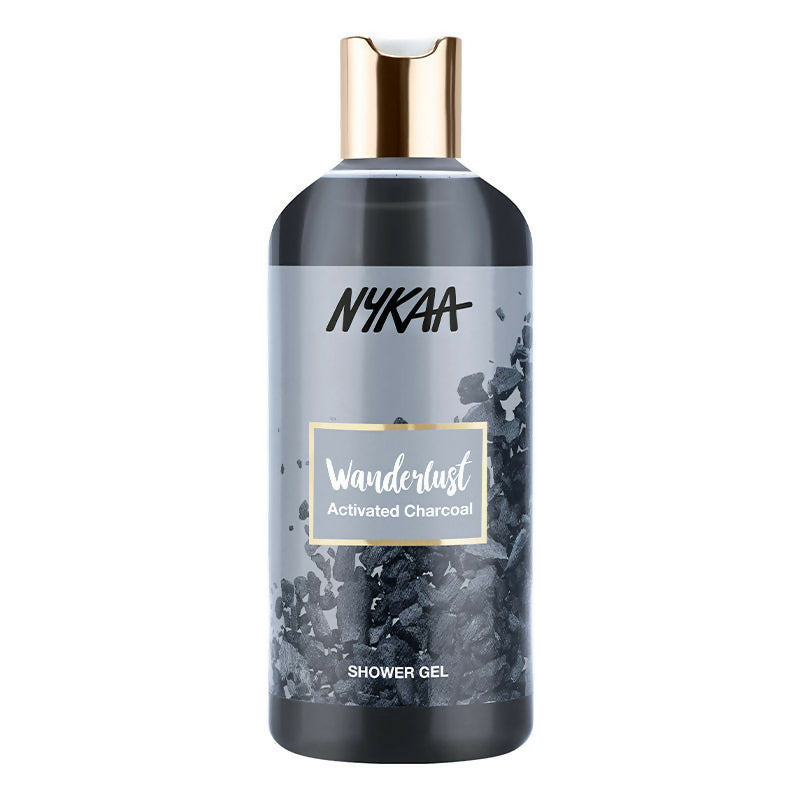 Wanderlust Activated Charcoal Shower Gel