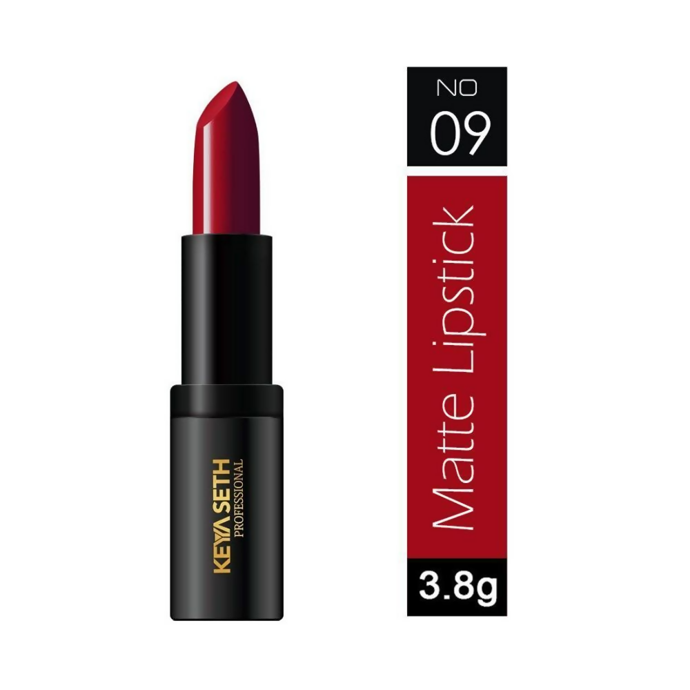 Keya Seth Aromatherapy Professional Matte Lipstick - Deep Bright Red