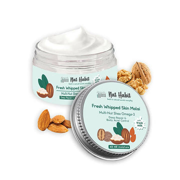 Nat Habit Multi-Nut Shea Omega-3 Fresh Whipped Skin Malai