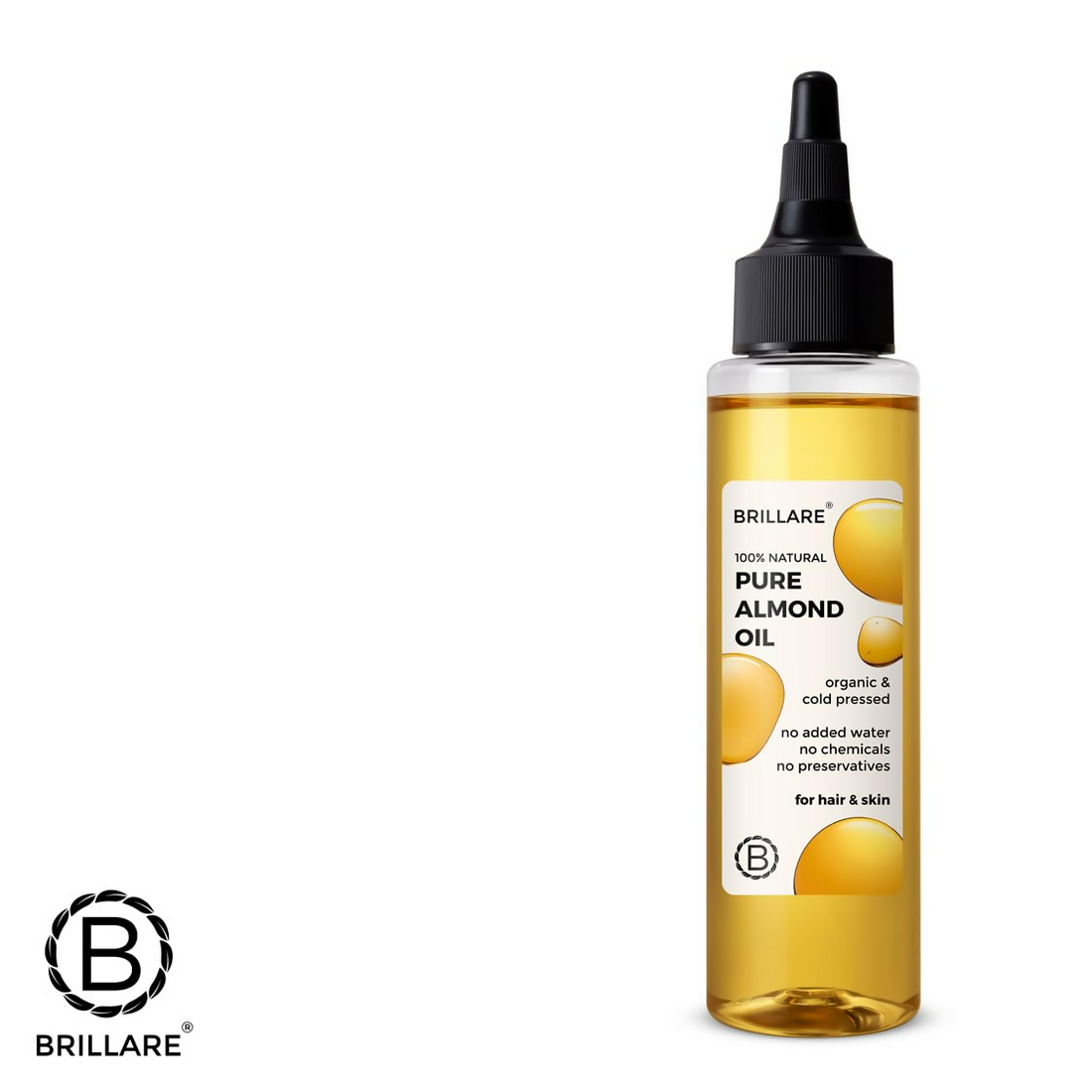 Brillare 100% Natural Pure Almond Oil