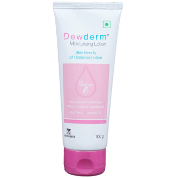 Dewderm Moisturising Lotion with Vitamin E, Aloe Vera & Jojoba Oil