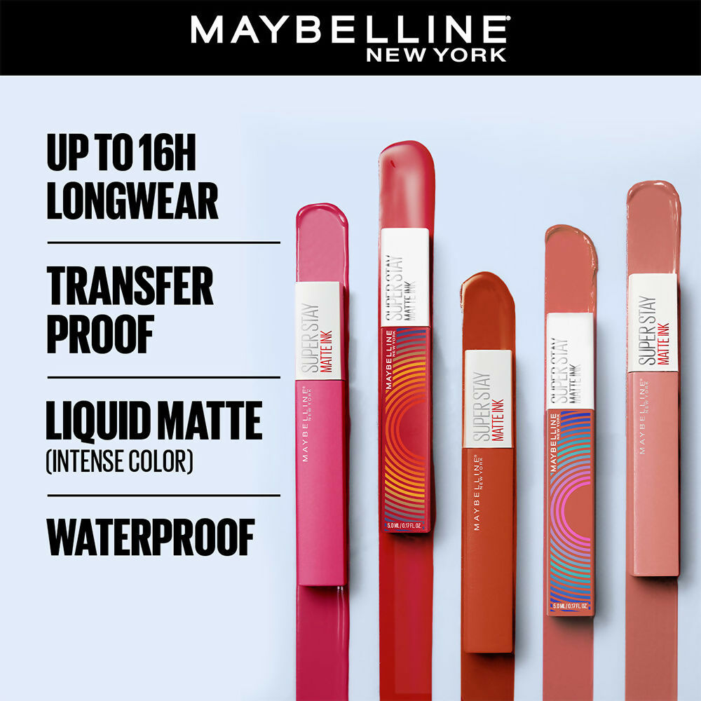 Maybelline New York Super Stay Matte Ink Liquid Lipstick - 25 Heroine