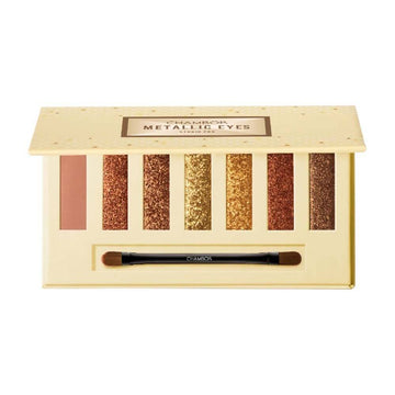 Chambor Studio Pro Eye Shadow Palette Makeup - 002 Metallic Eyes