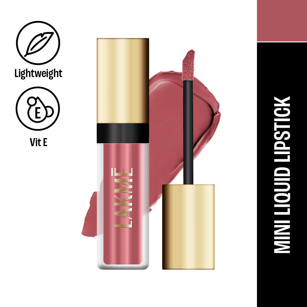 Lakme Beyond Matte Liquid Lip Color - Nude Umbrella